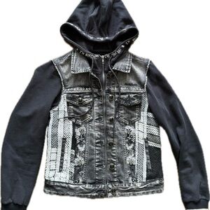 Women’s Jean hoodie jacket